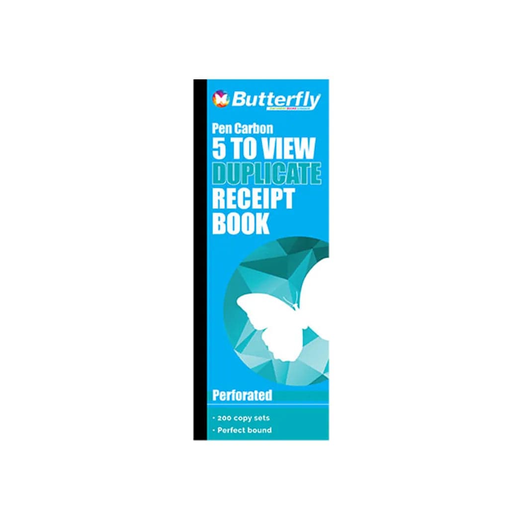 Stationary Tech & Office Croxley Cash Receipt Book 200 Receipts 5 To View (4413634969689)