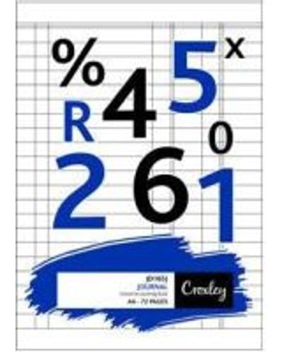 Stationary Tech & Office Croxley Journal Book 72 Page ACCO13 JD165CJ (2061837795417)