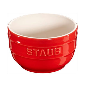 Staub BOWL Staub Ceramic Cherry Red Ramekin Set - 2 Piece STC40511-133-0 (7416137318489)