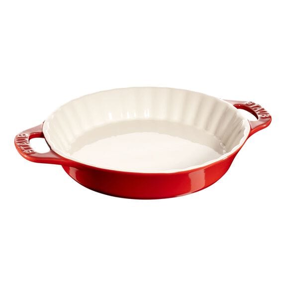 Staub BOWL Staub  Ceramic Pie Dish Cherry 28cm STC40511-167-0 (7416160125017)