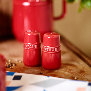 Staub BOWL Staub Ceramic Salt and Pepper Shaker Cherry 7cm STC40511-808-0 (7416212881497)