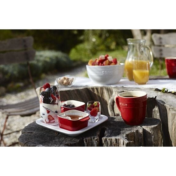 Staub BOWL Staub Ceramic Tappas Set 8cm Cherry STC40511-119-0 (7416126275673)
