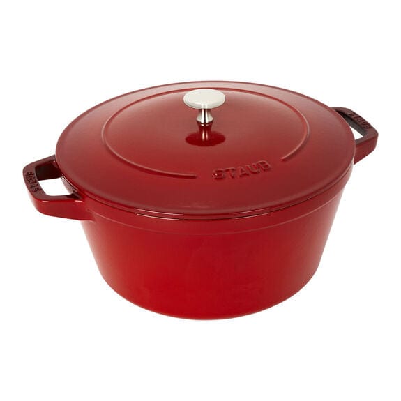 Staub Cast Iron Pots Staub 4pc Cast Iron Stackable Set Cherry STB-14582406 (7412202668121)