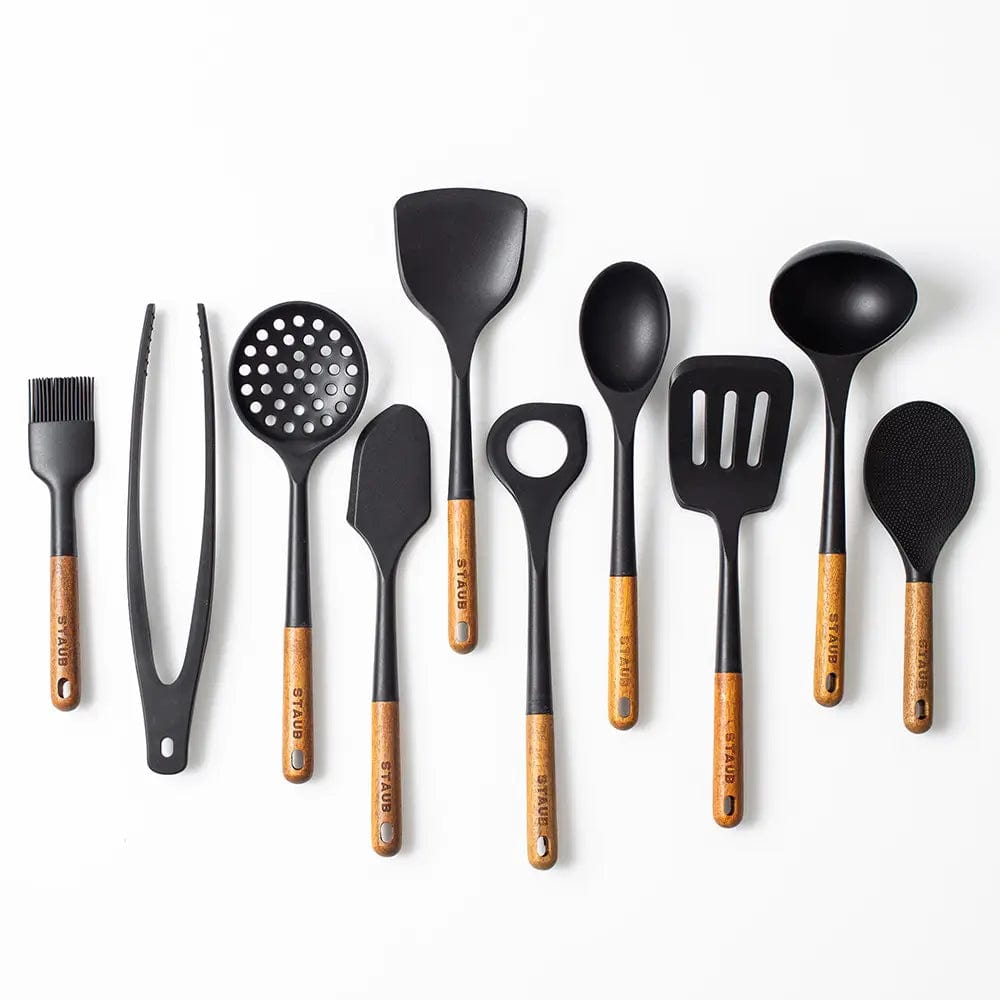 Staub CUTLERY Staub Silicone Kitchen Tools Set Of 10 STB40503-120-0 (7503452012633)