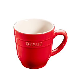 Staub MUG Staub Ceramic Round Mug 350ML Cherry STC405085650 (7415190782041)