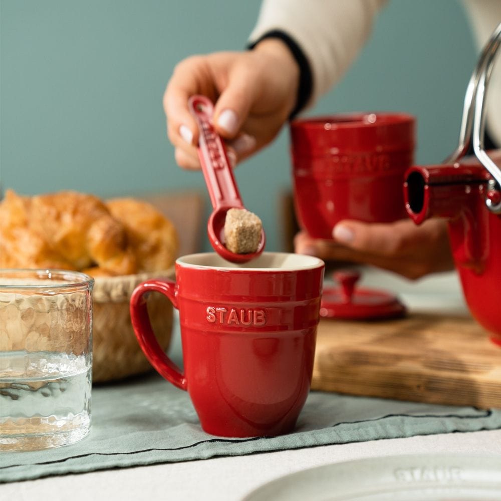 Staub MUG Staub Ceramic Round Mug 350ML Cherry STC405085650 (7415190782041)