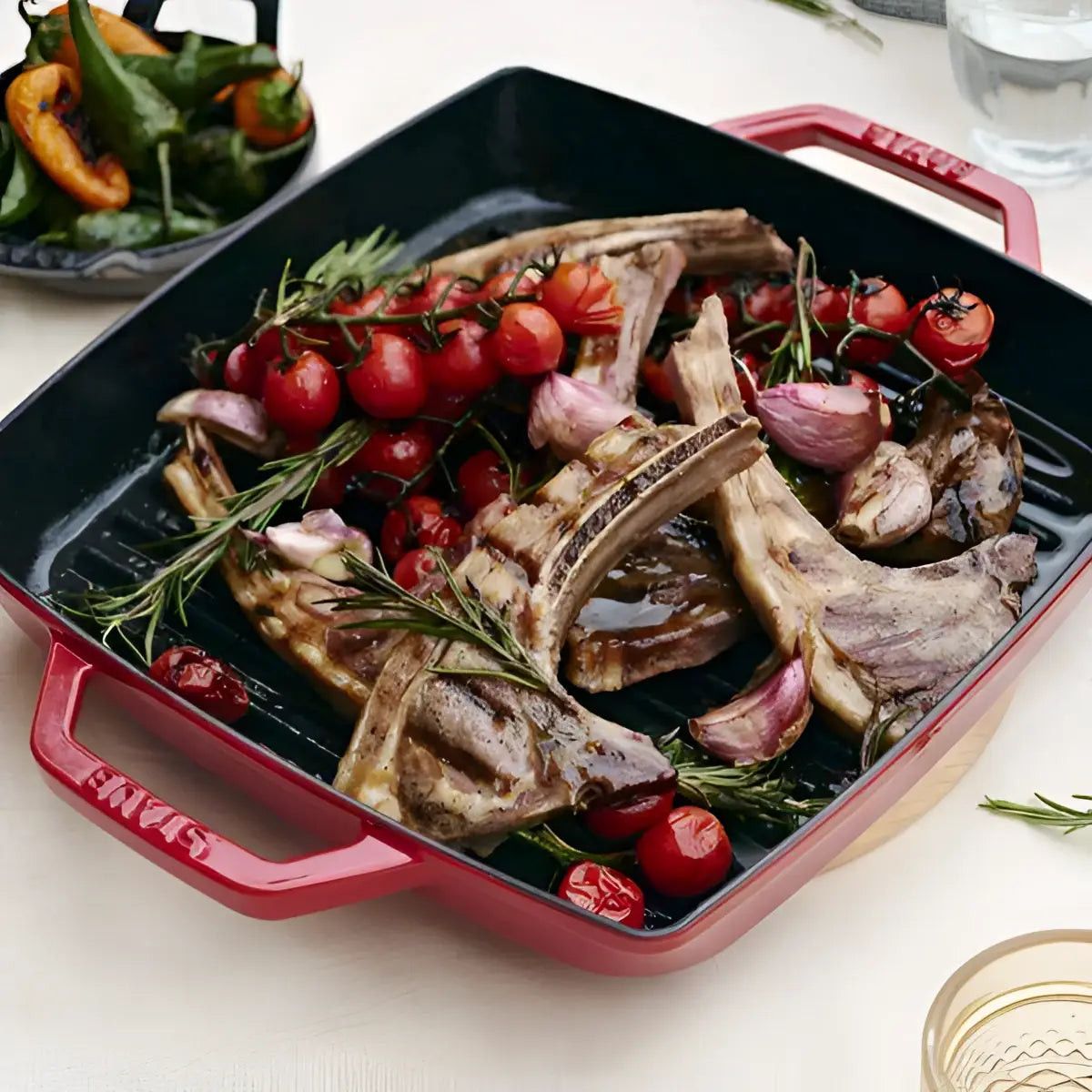 Staub Double Handle Grill Pan-28cm STB12012806.