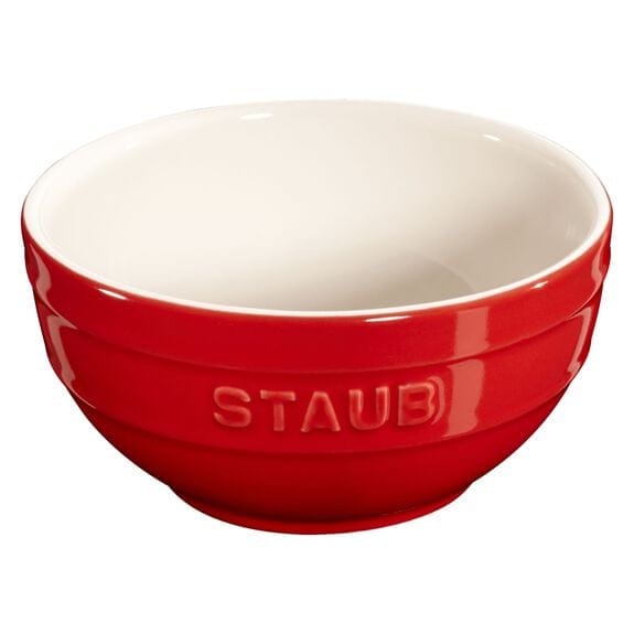 Staub TRAY Staub Ceramic Round Bowl 17cm Cherry STC40510-791-0 (7415931928665)