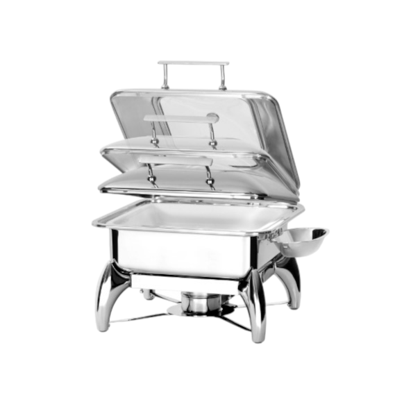 STEEL KING chafing dish Steel King Chafing Dish and Stand Induction compatible 7.S62293 (7620043309145)