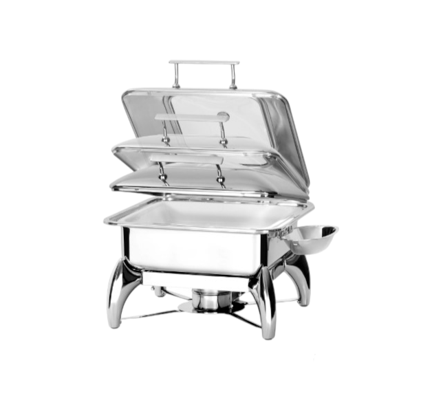 STEEL KING chafing dish Steel King Chafing Dish and Stand Induction compatible 7.S62293 (7620043309145)