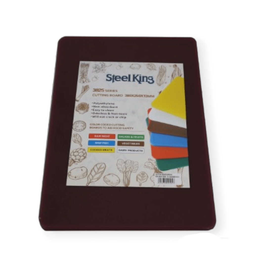 STEEL KING CHOPPING BOARD Steel King Chopping Board Small 38X25 Brown 51.S3825BRN