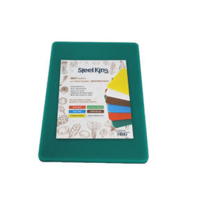 STEEL KING CHOPPING BOARD Steel King Chopping Board Small 38X25 Green 51.S3825GRN (7310110851161)