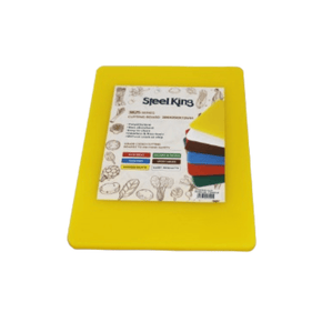 STEEL KING CHOPPING BOARD Steel King Chopping Board Small 38X25 Yellow 51.S3825YLW (7310117961817)