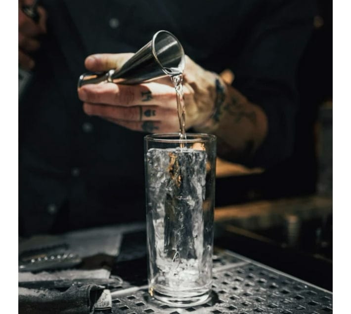 STEEL KING Measuring Cup Steel King Tot Measure Stainless Steel 25/50ml 4.JJ (7722023125081)