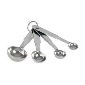 STEEL KING Knife Steel King Measuring Spoons Set Sttainless Steel 4 Piece 4.MSS (4723135086681)