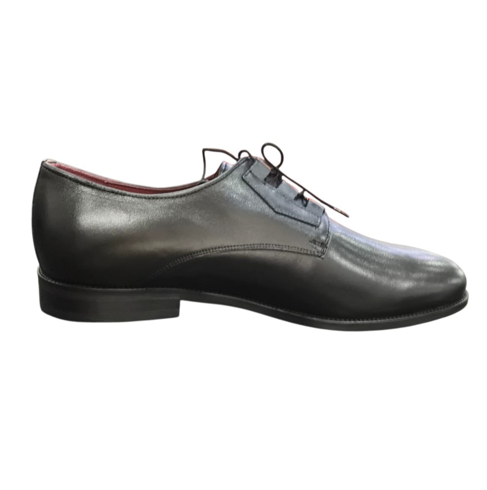 Stefano R Casual Shoes Stefano R Men's Black & Grey Leather Formal Shoes – 39145-00