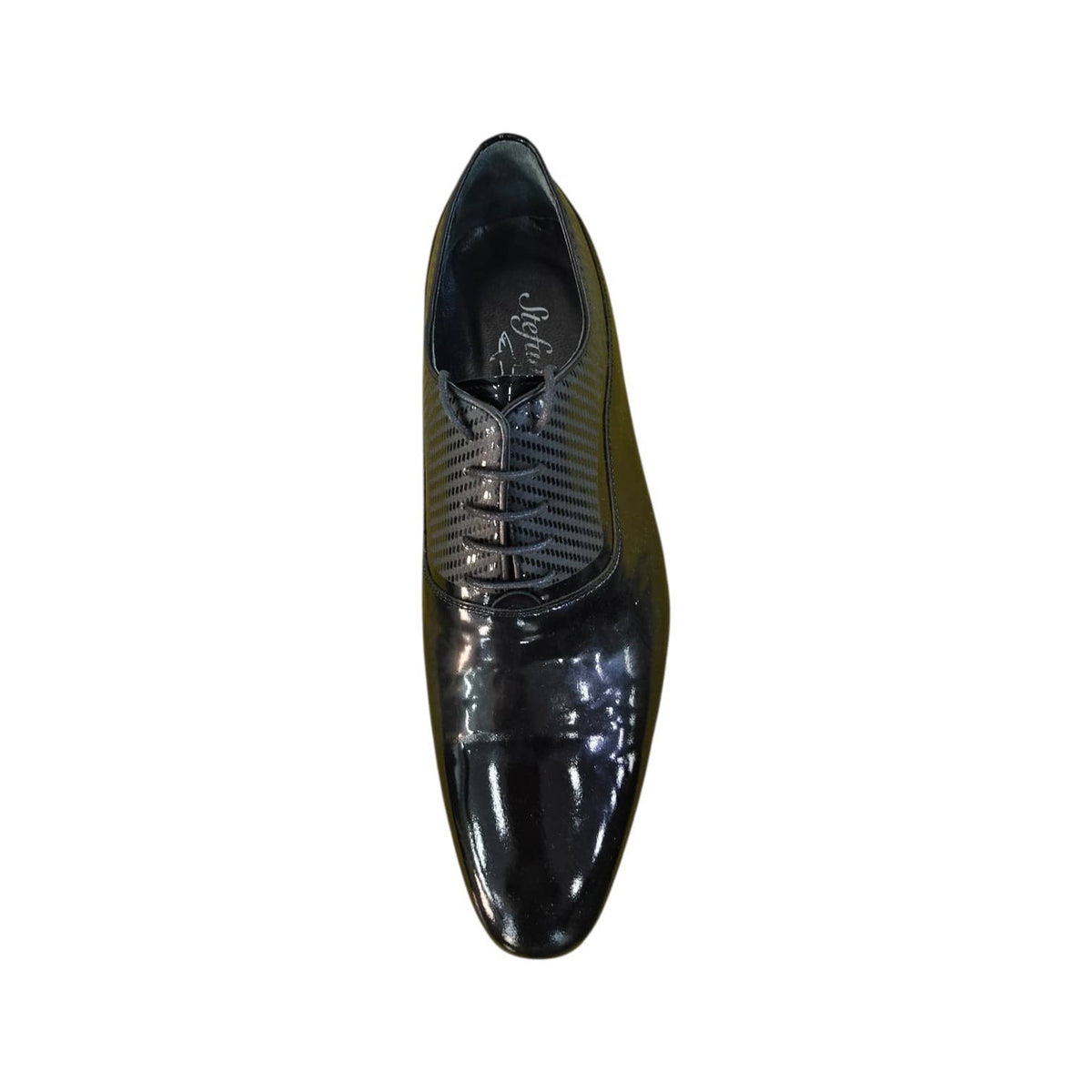 Stefano R Dress Stefano R Men's Patent Leather Formal Dress Shoes In Black – 308