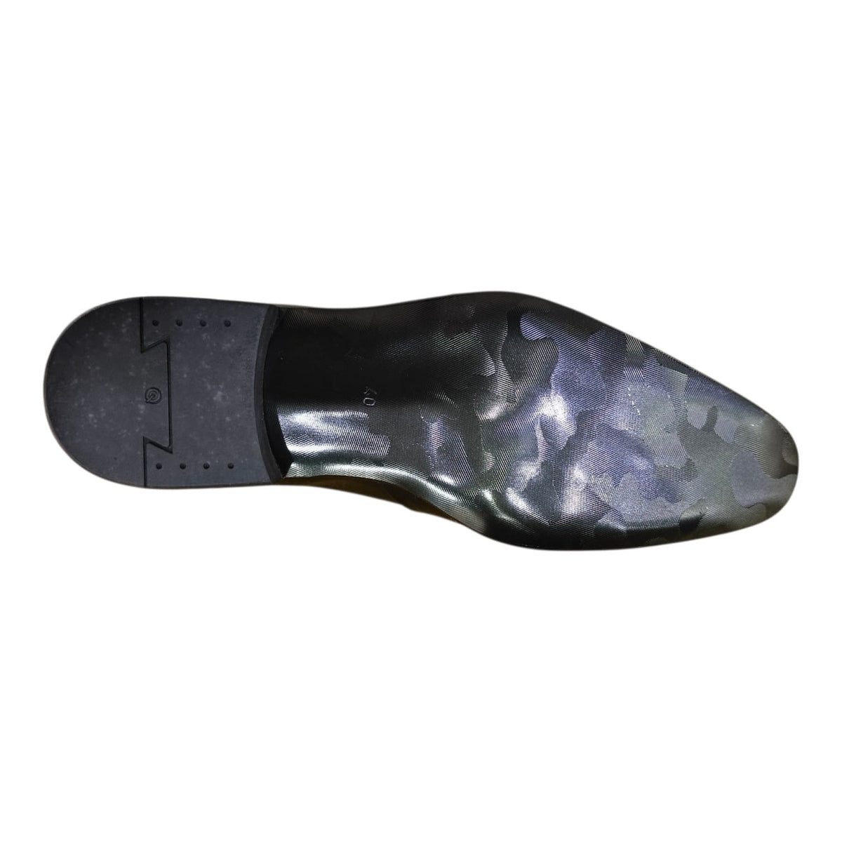 Stefano R Dress UK 10 Stefano R. Men's Black Leather Formal Dress Shoes – Patent Detail