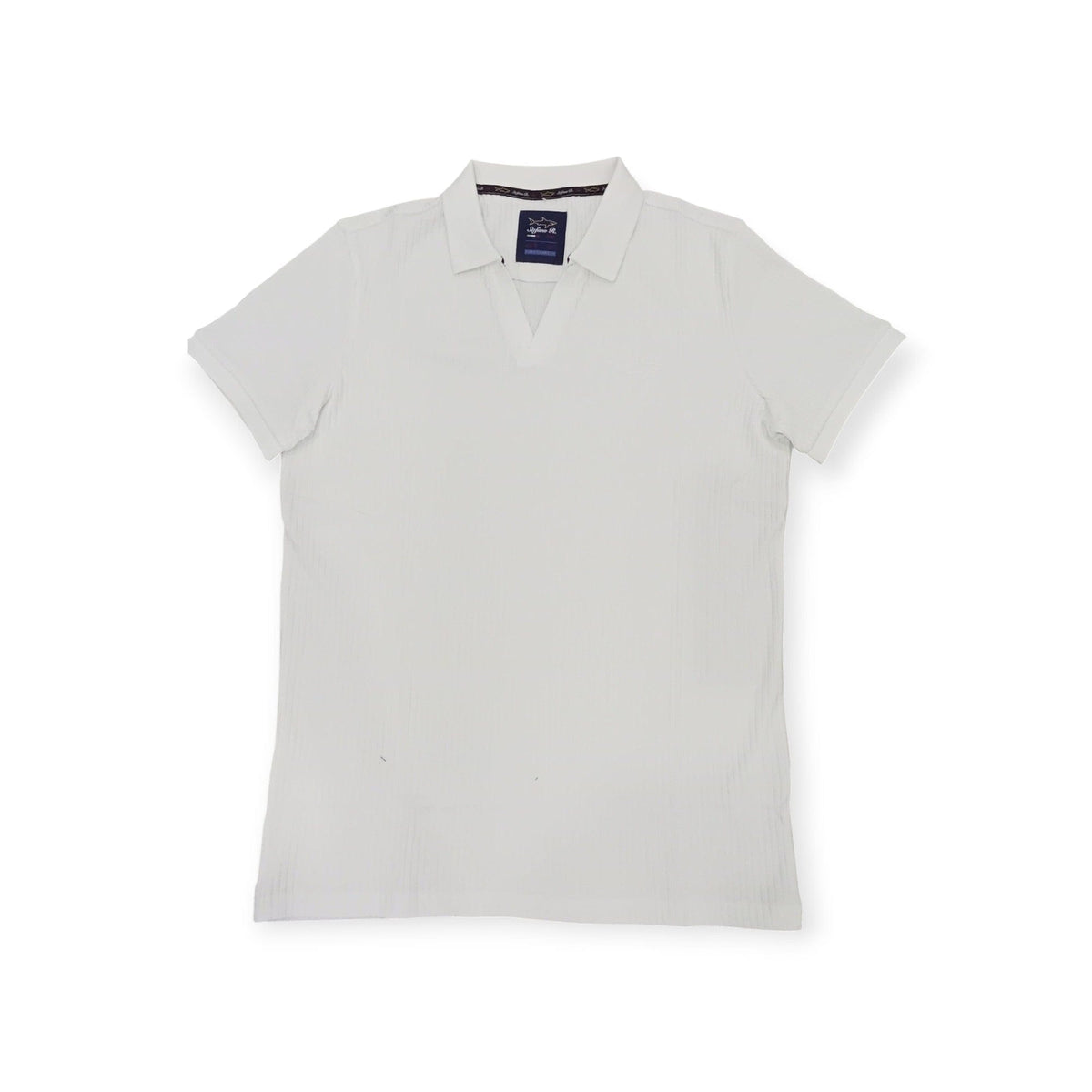 Stefano R Golf T Shirt Stefano R Knitted Golfer White (7825297997913)