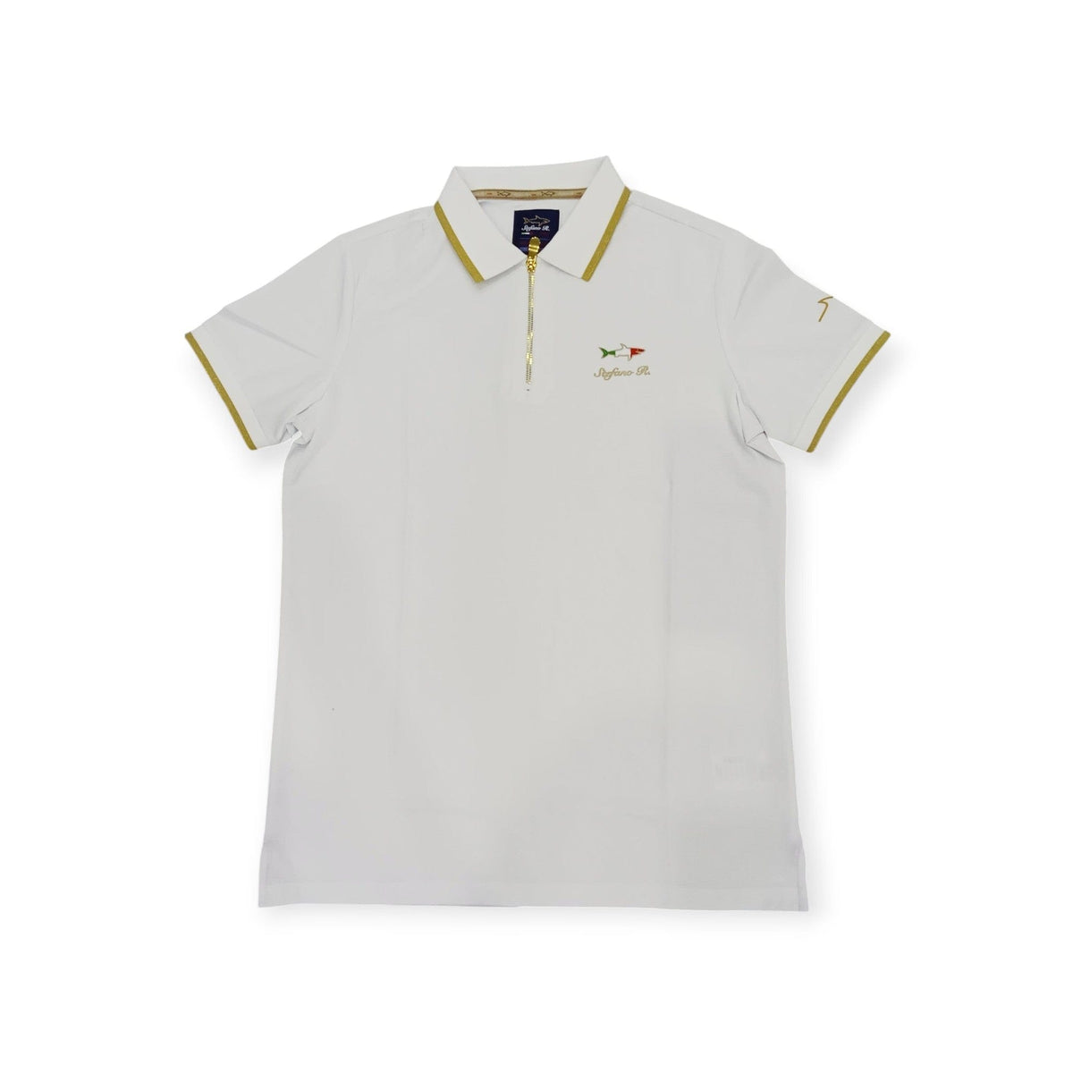 Stefano R Golf T Shirt Stefano R Mercerised Golfer White (7825289248857)