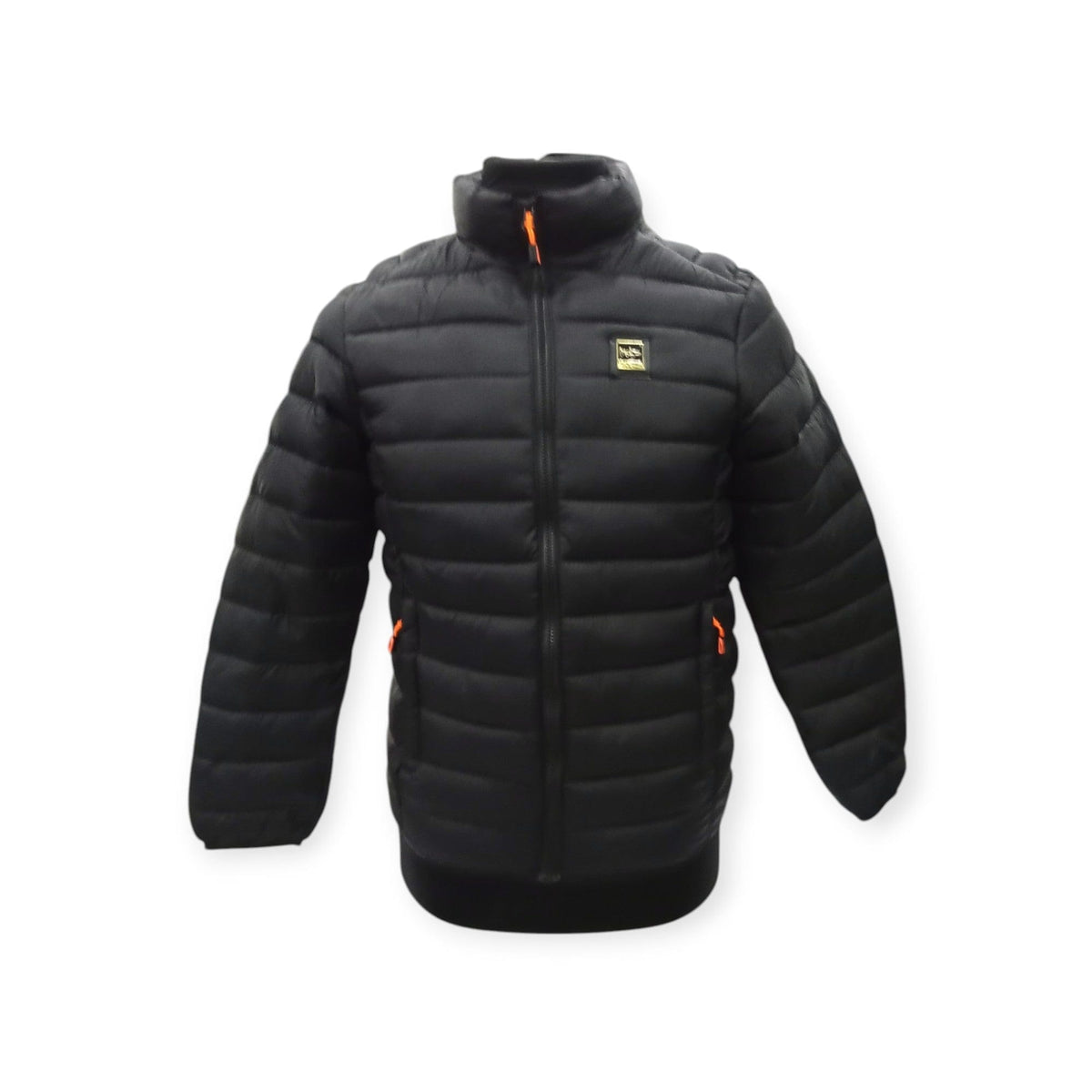 Stefano R Puffer Jacket Stefano R Men's Puffer Jacket Black