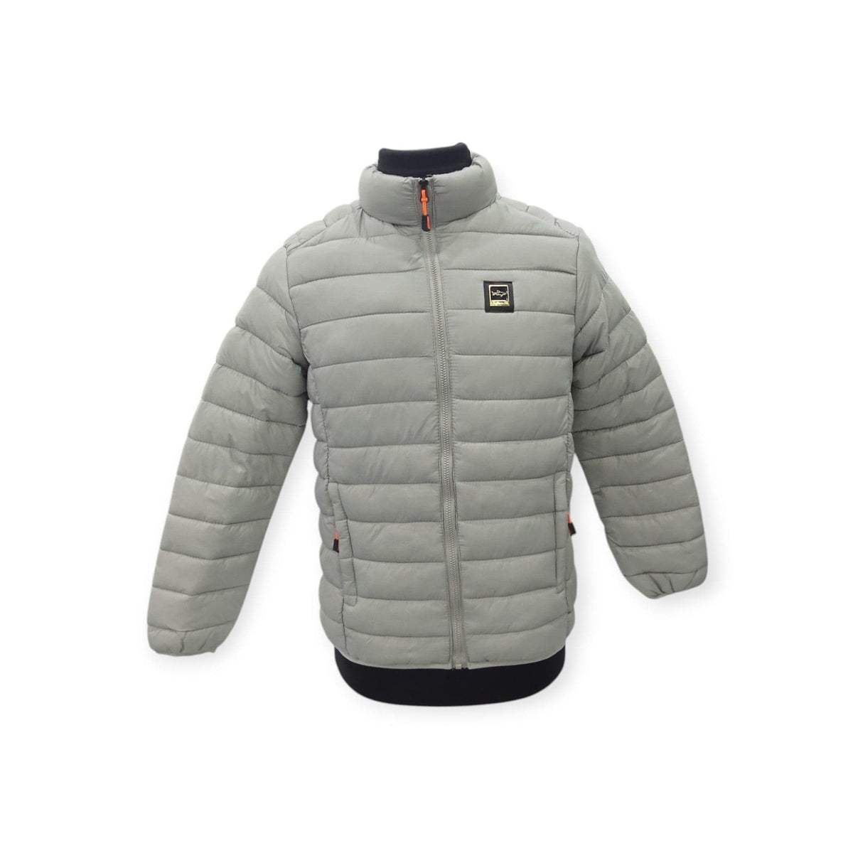 Stefano R Puffer Jacket Stefano R Men's Puffer Jacket Stone