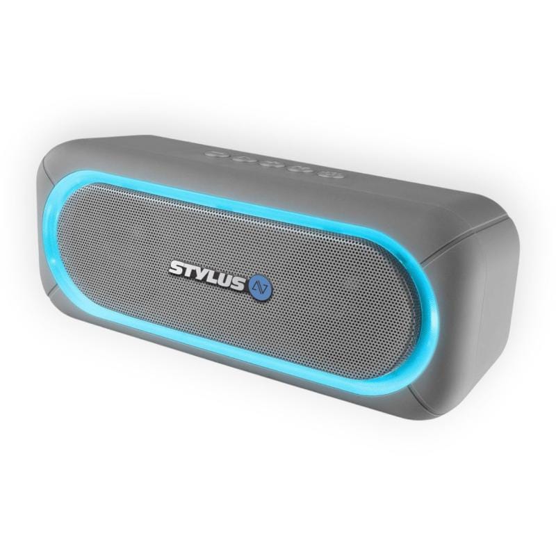 STYLUS AV Bluetooth Speaker Grey Stylus AV BT1000 Portable Bluetooth Speaker (7880488550489)