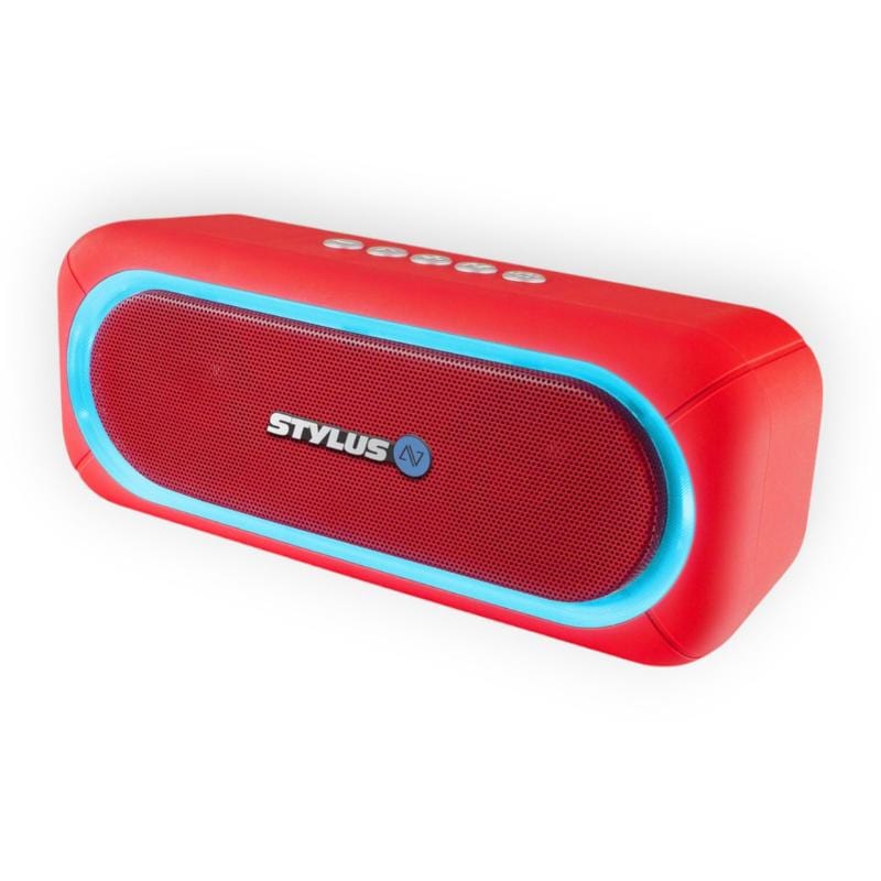 STYLUS AV Bluetooth Speaker Red Stylus AV BT1000 Portable Bluetooth Speaker (7880488550489)