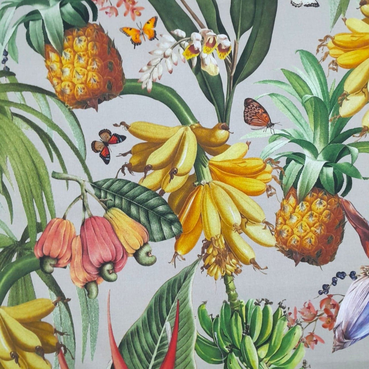 Sugar Textiles PRINTED FABRIC Linen Fabric Tropicana Collection 140 cm