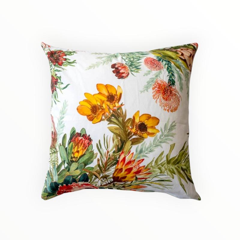 Sugar Textiles PRINTED FABRIC Printed Cotton Fynbos Mustard 140 cm (7898103939161)