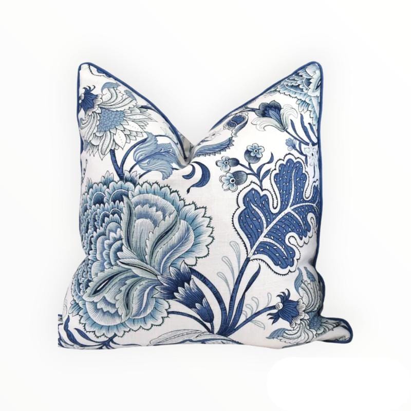 Sugar Textiles PRINTED FABRIC Printed Cotton Hydrangea White 140 cm (7809446019161)