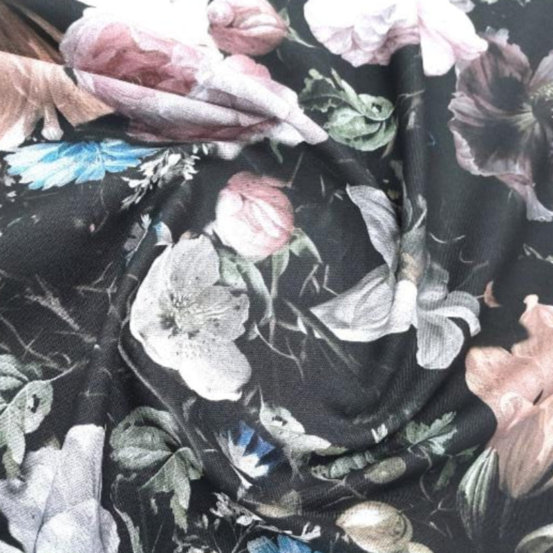 Sugar Textiles Upholstery Fabric Karavella Ebony 140 cm