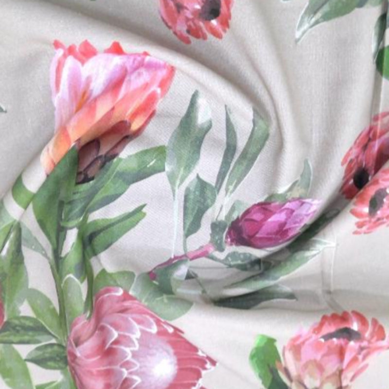 Sugar Textiles Upholstery Fabrics Protea Linen 150 cm