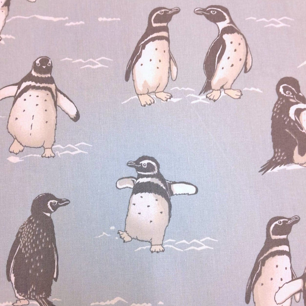 Sugarteks Sheeting Fabrics Duckegg Sheeting Fabric Happy Penguin 137 cm