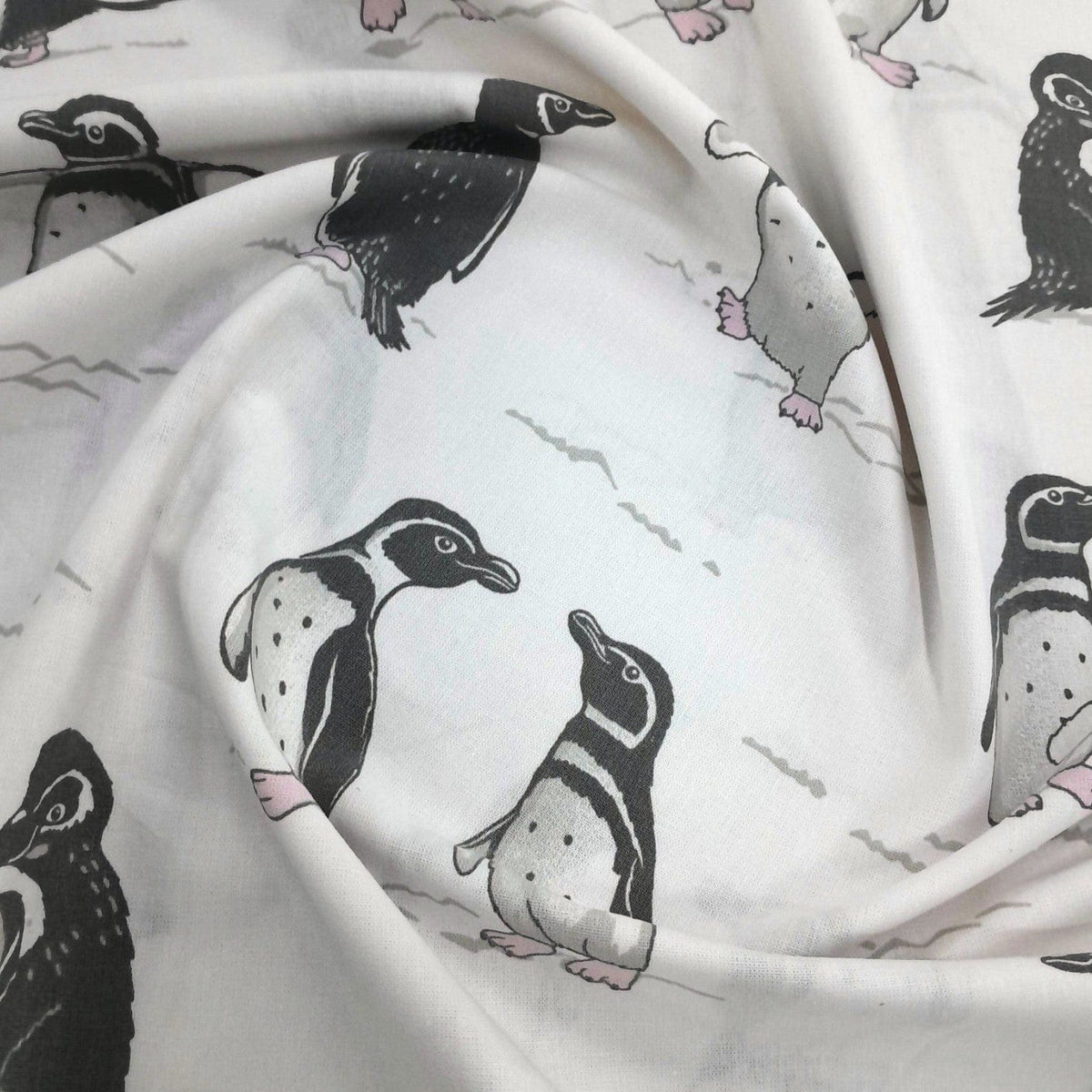 Sugarteks Sheeting Fabrics Sheeting Fabric Happy Penguin 137 cm