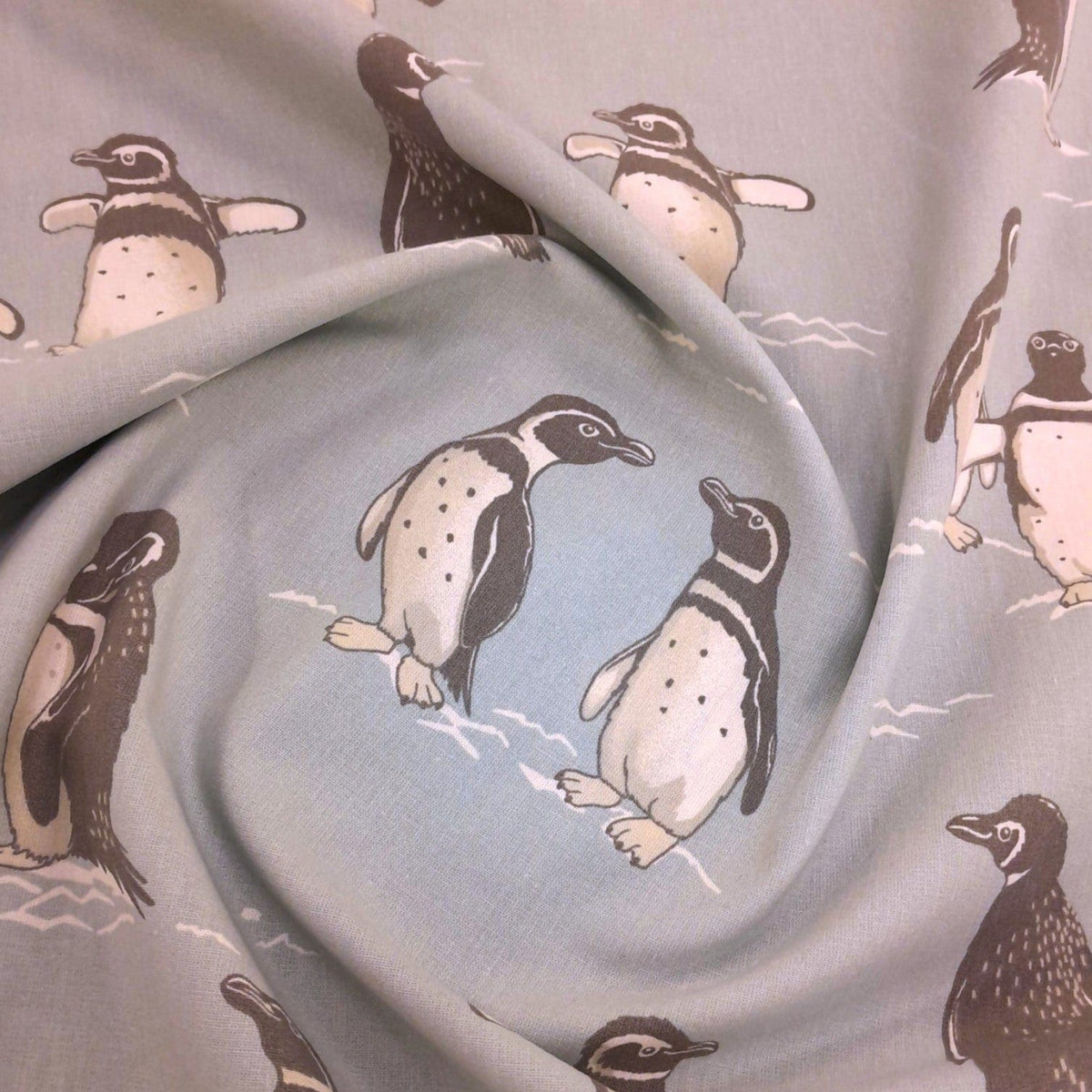 Sugarteks Sheeting Fabrics Sheeting Fabric Happy Penguin 137 cm