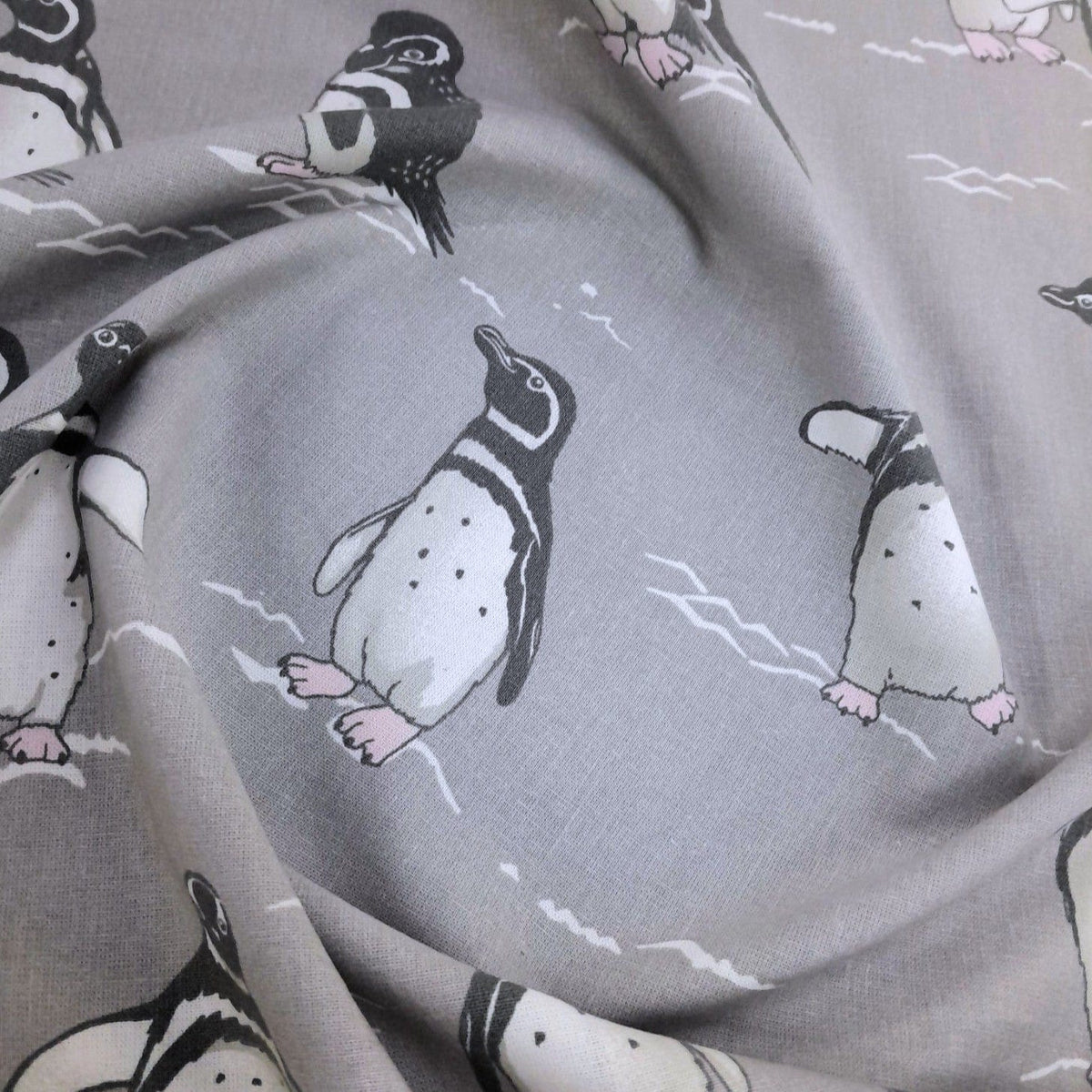 Sugarteks Sheeting Fabrics Sheeting Fabric Happy Penguin 137 cm