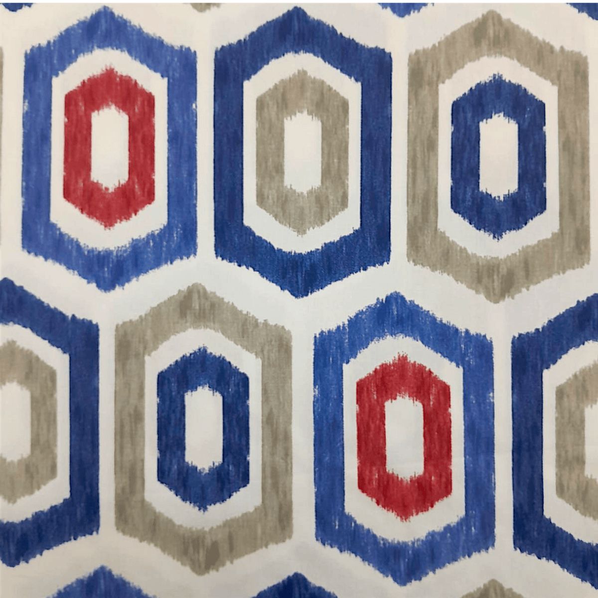 Sugateks Printed Fabric Red Fabric 100% Printed Cotton Isfahan 140 cm