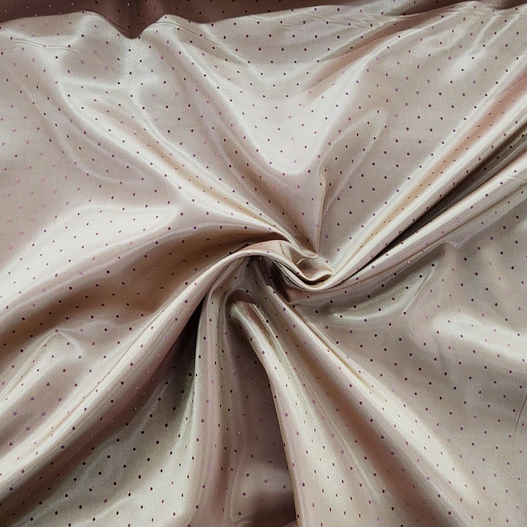 SUITING Suits Bronze Suit Acetate Lining Fabric 150 cm Dots (7668715225177)