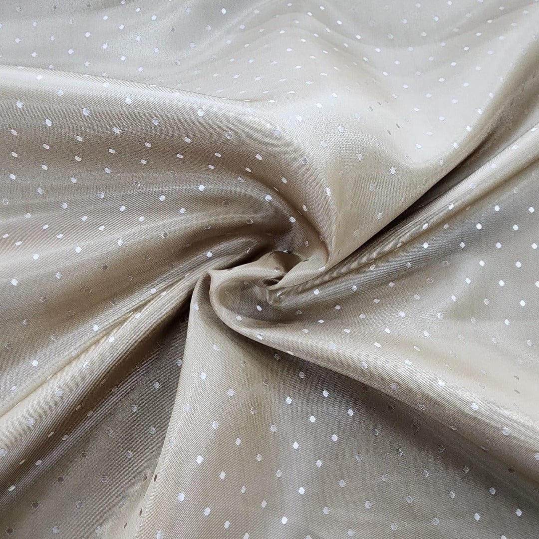 SUITING Suits Camel Suit Acetate Lining Fabric 150 cm Dots (7668715225177)