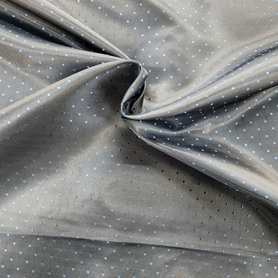 SUITING Suits Navy Suit Acetate Lining Fabric 150 cm Dots (7668715225177)