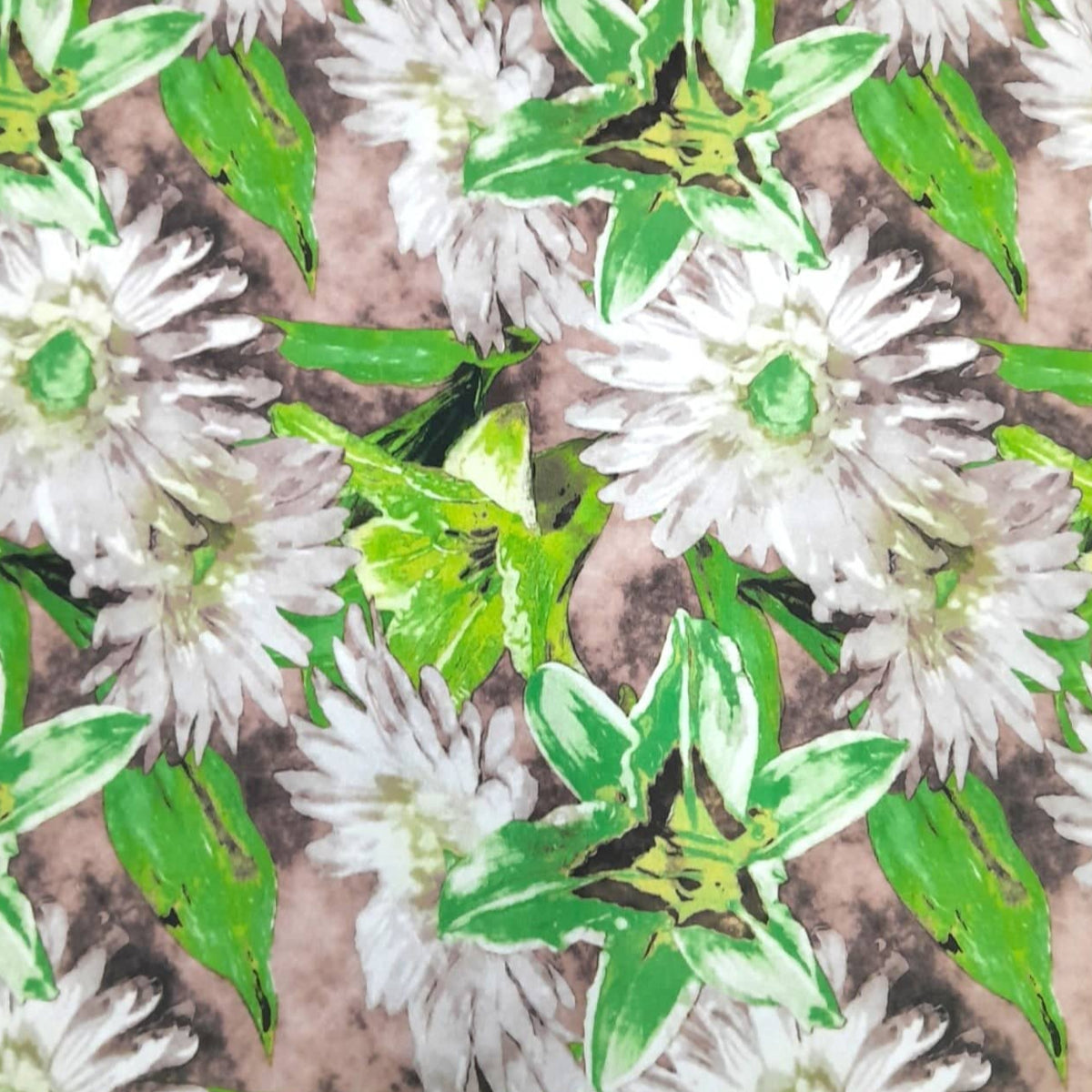 Suliies Upholstery Fabric Green Printed Flowers Upholstery Velvet Fabric Collection 140 cm
