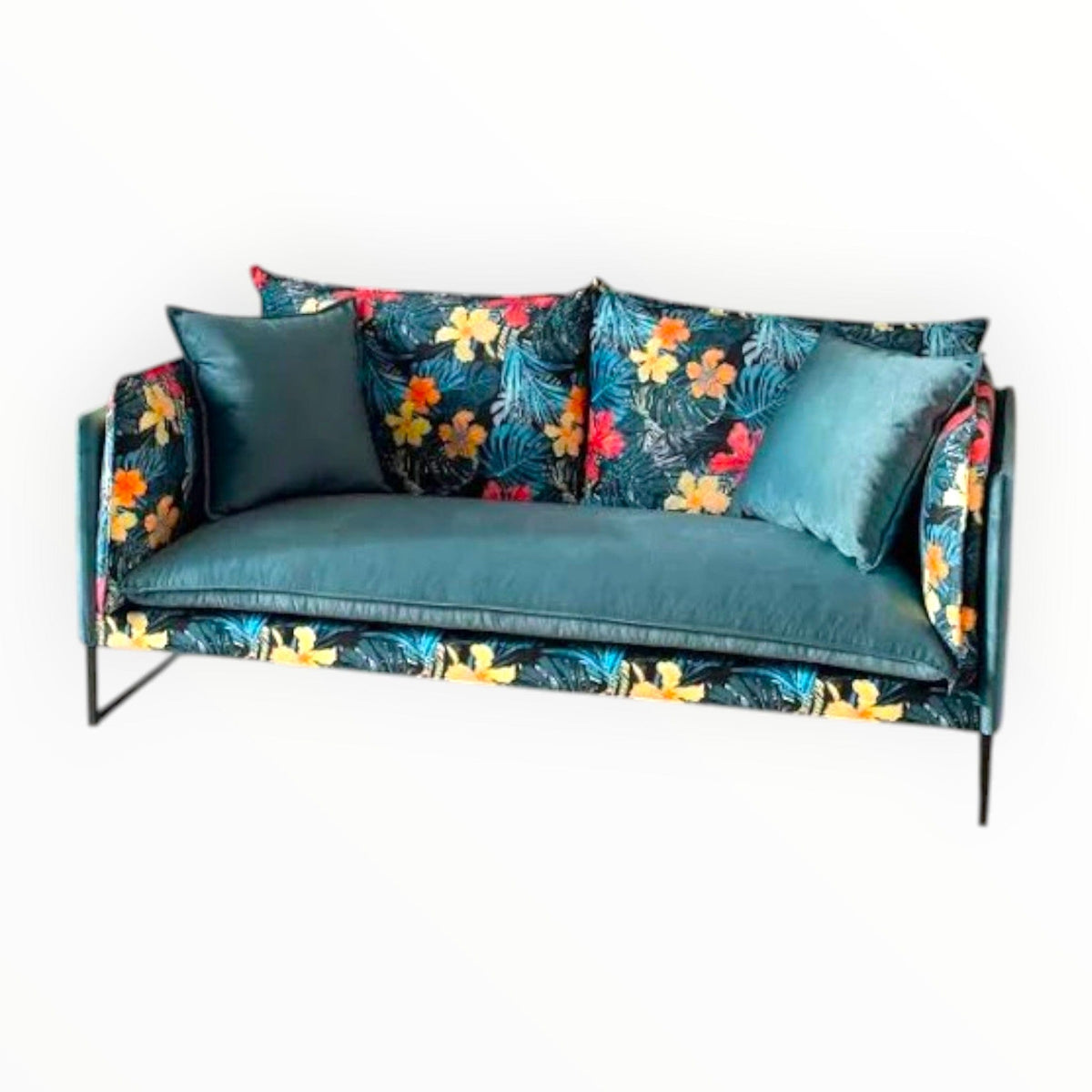 Suliies Upholstery Fabric Printed Flowers Upholstery Velvet Fabric Collection 140 cm