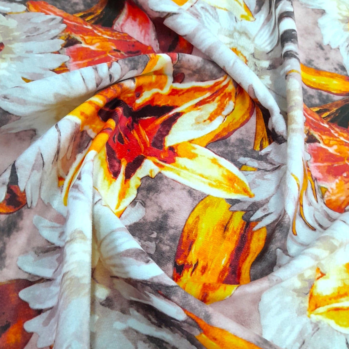 Suliies Upholstery Fabric Printed Flowers Upholstery Velvet Fabric Collection 140 cm