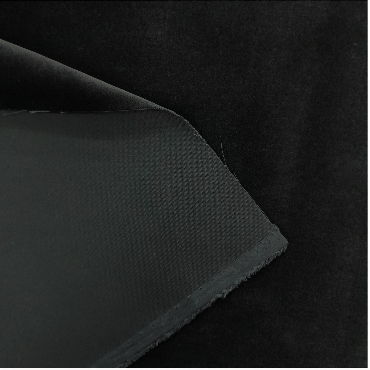 sullies fabric Velvet Upholstery Emperor Velvet Charcoal 140 cm