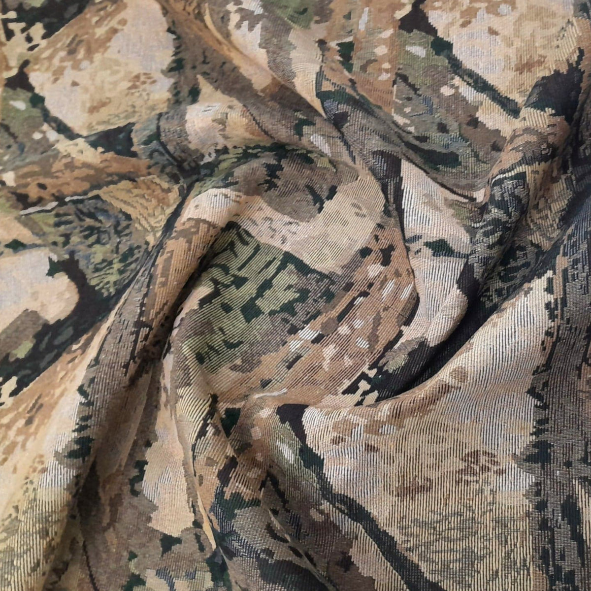 Sullies Upholstery Fabric Beige Upholstery Barcelona Tapestry Fabric Wild Africa Collection 140 cm