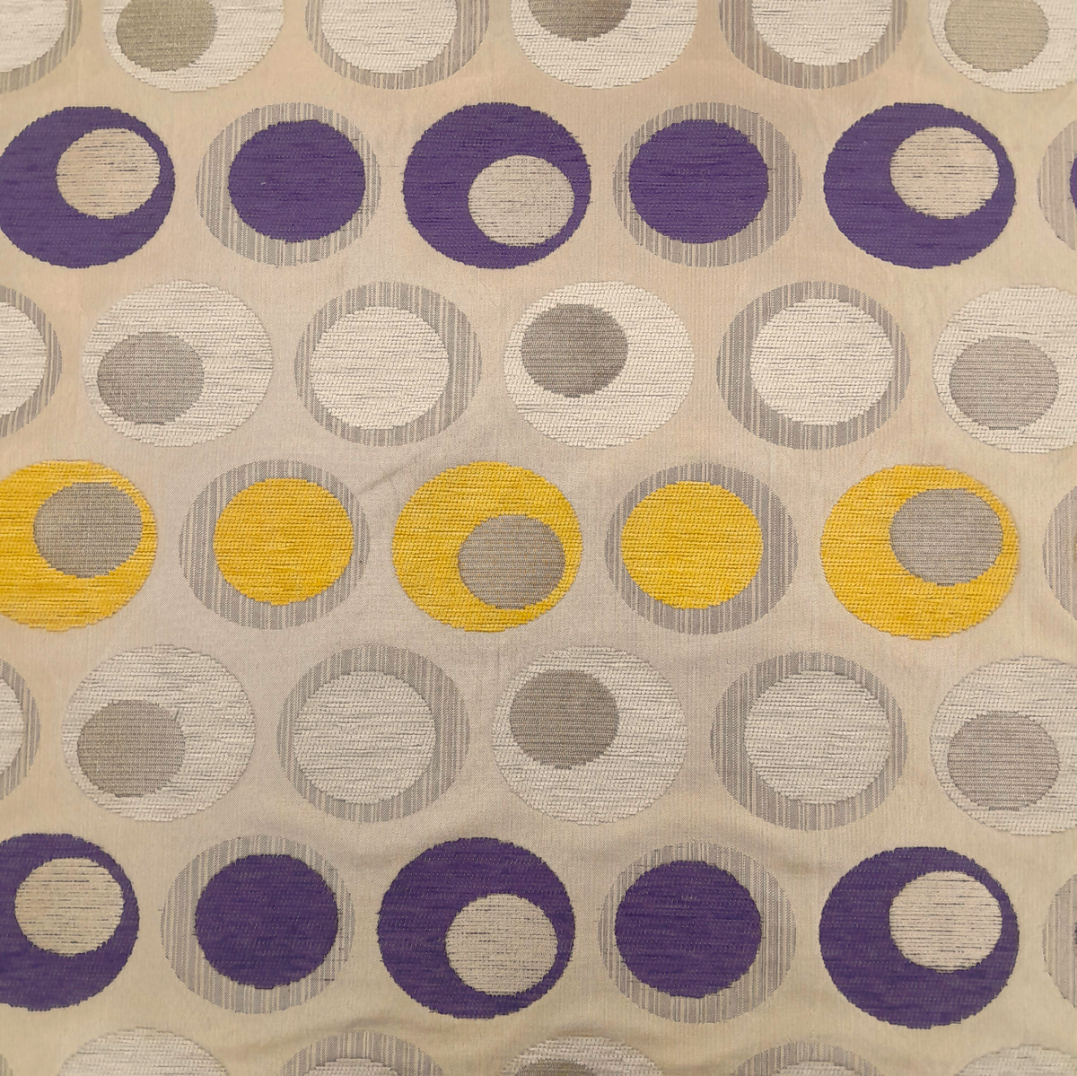 Sullies Upholstery Fabric Purple Fabric Upholstery Bubbles D14 140 cm