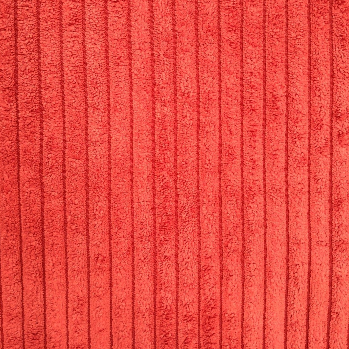 Sullies Upholstery Fabric Red Upholstery Fabric Corduroy Collection 140 cm