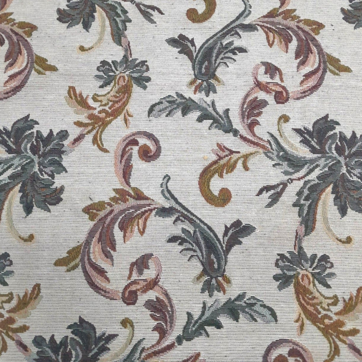 Sullies Upholstery Fabric Upholstery Barcelona Tapestry Fabric Floral Beige 140 cm