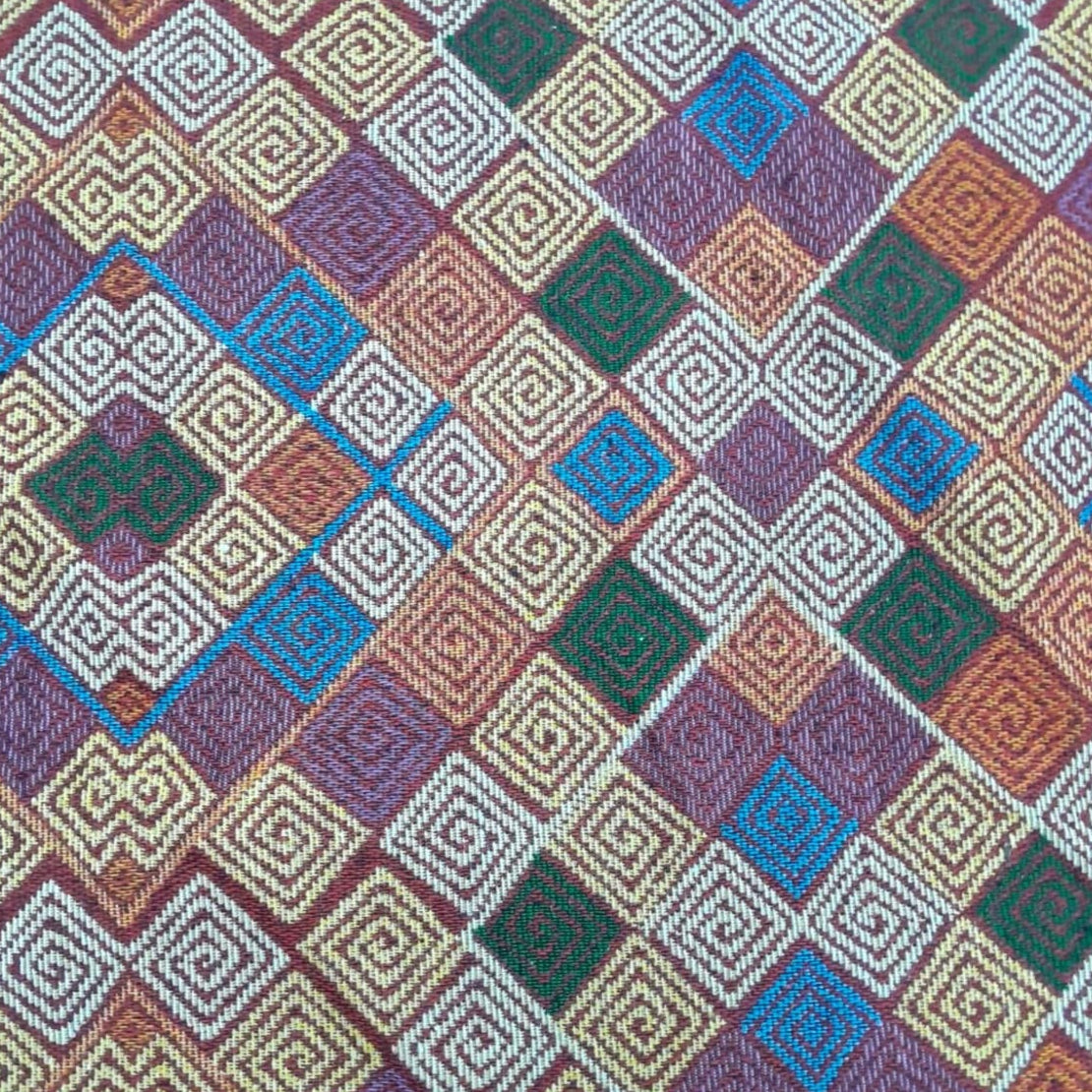 Sullies Upholstery Fabric Upholstery Barcelona Tapestry Fabric Triangles 140 cm (7911277985881)
